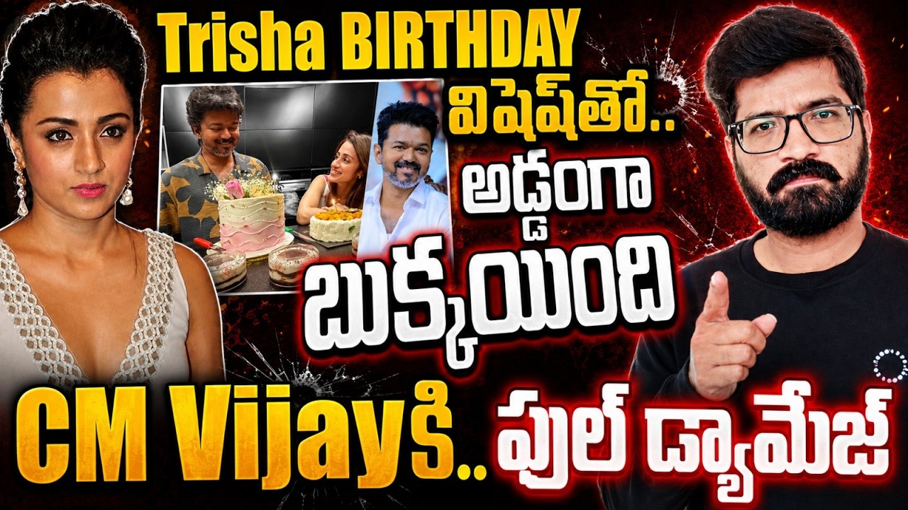 Trisha Vijay Trolls | Vijay Trisha Celebrations | Vijay Trisha Break up Real or Fake | Vijay B day