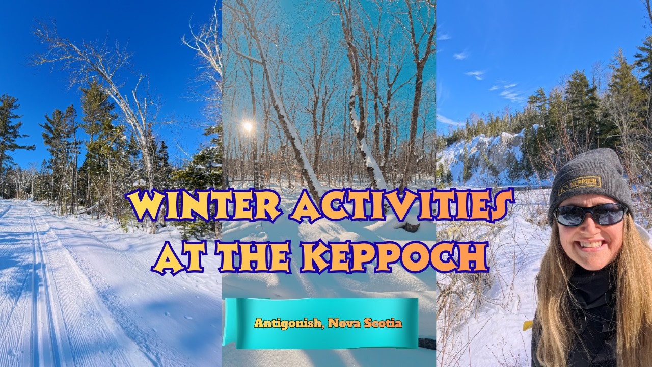 Winter Activities at the Keppoch! #getoutside #snowshoe #xcskiing #hikingadventures