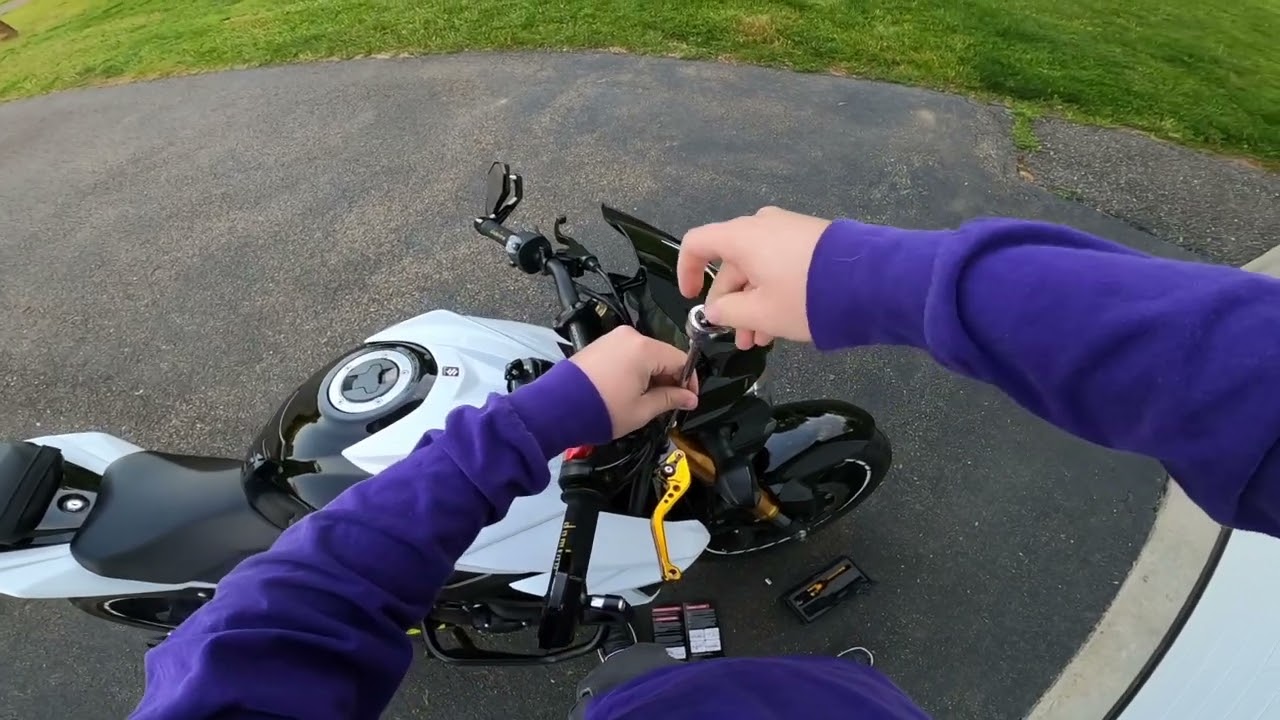 MZS SHORTY LEVER INSTALL | GSX-S 750