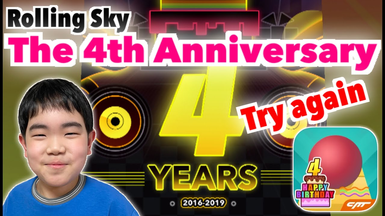 Rolling Sky【The 4th Anniversary】100%(8gems) ローリングスカイ【誕生日】