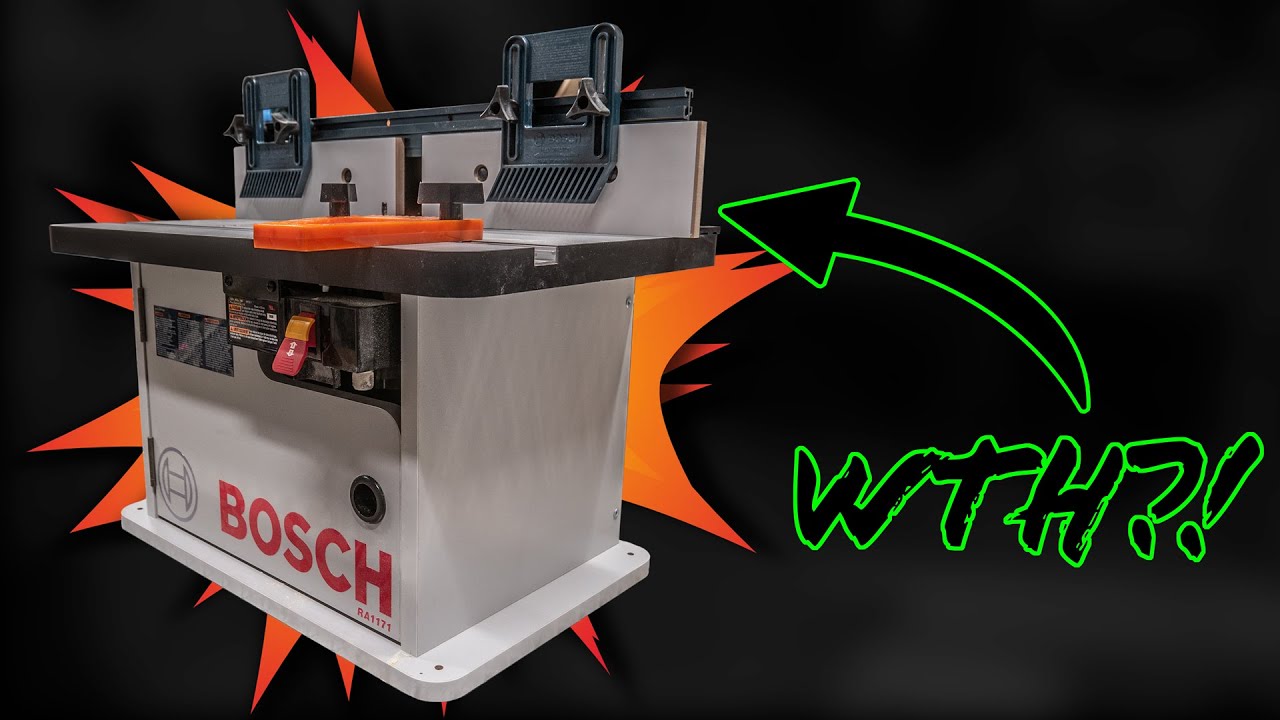 Настольный фрезер Bosch RA1171. Распаковка + Сборка + Обзор + Демонстрация