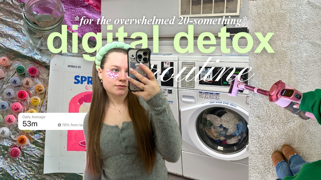we're spending less time scrolling in 2026 *social media free reset* | the 20-something diaries