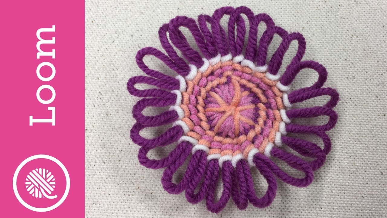 Flower Loom - Colorful Center Flower (CC)