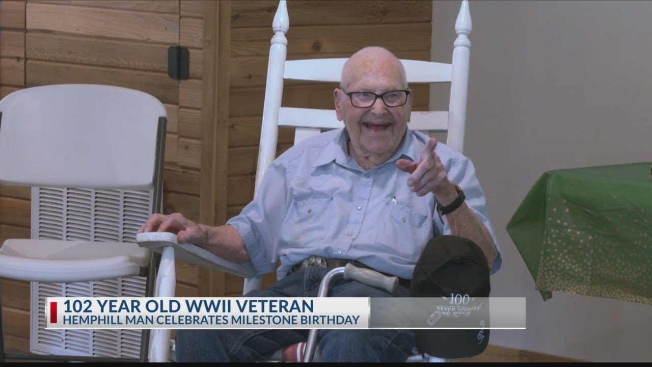 'I have my driver's license already renewed for two more years,': Hemphill World War 2 veteran celeb