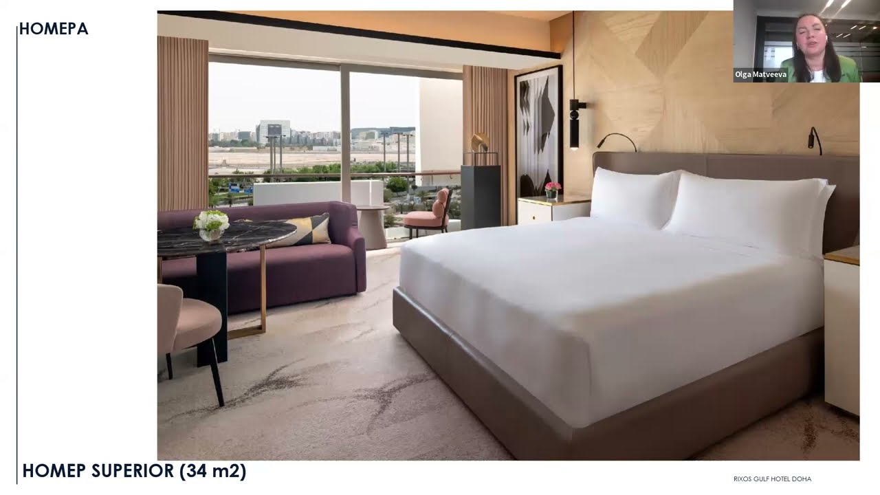 Вебинар  с отелем Rixos Gulf Doha  5* от 06 03 2024
