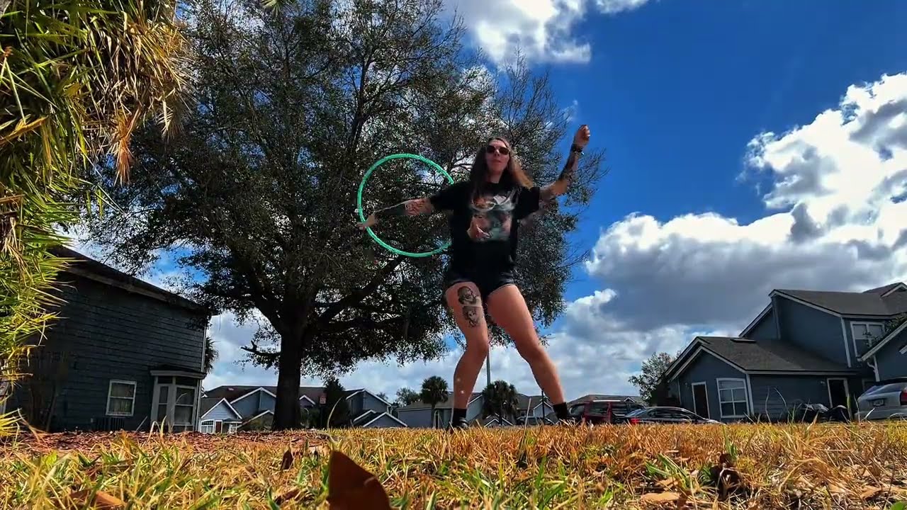Hula Hoop Practice ASMR ☀️ Moved to Florida