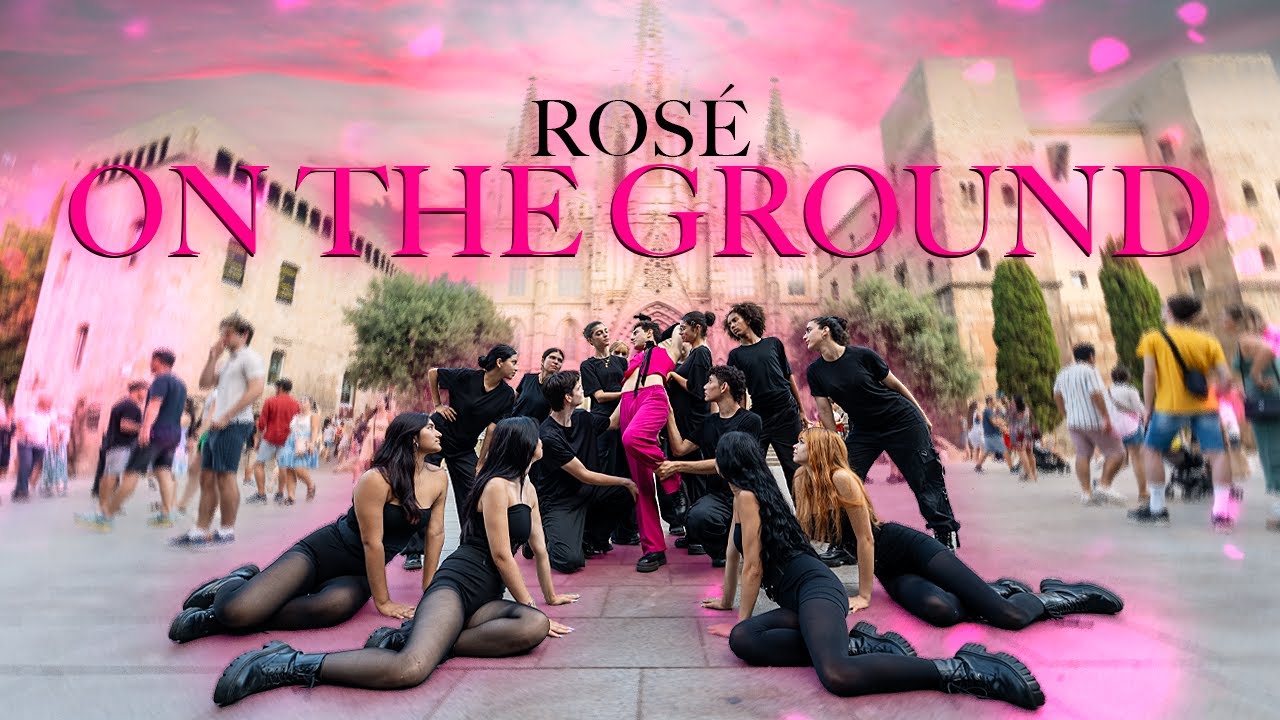 [K-POP IN PUBLIC | 15 DANCERS] ROSÉ (로제) - ON THE GROUND | Dance cover by New G from Barcelona