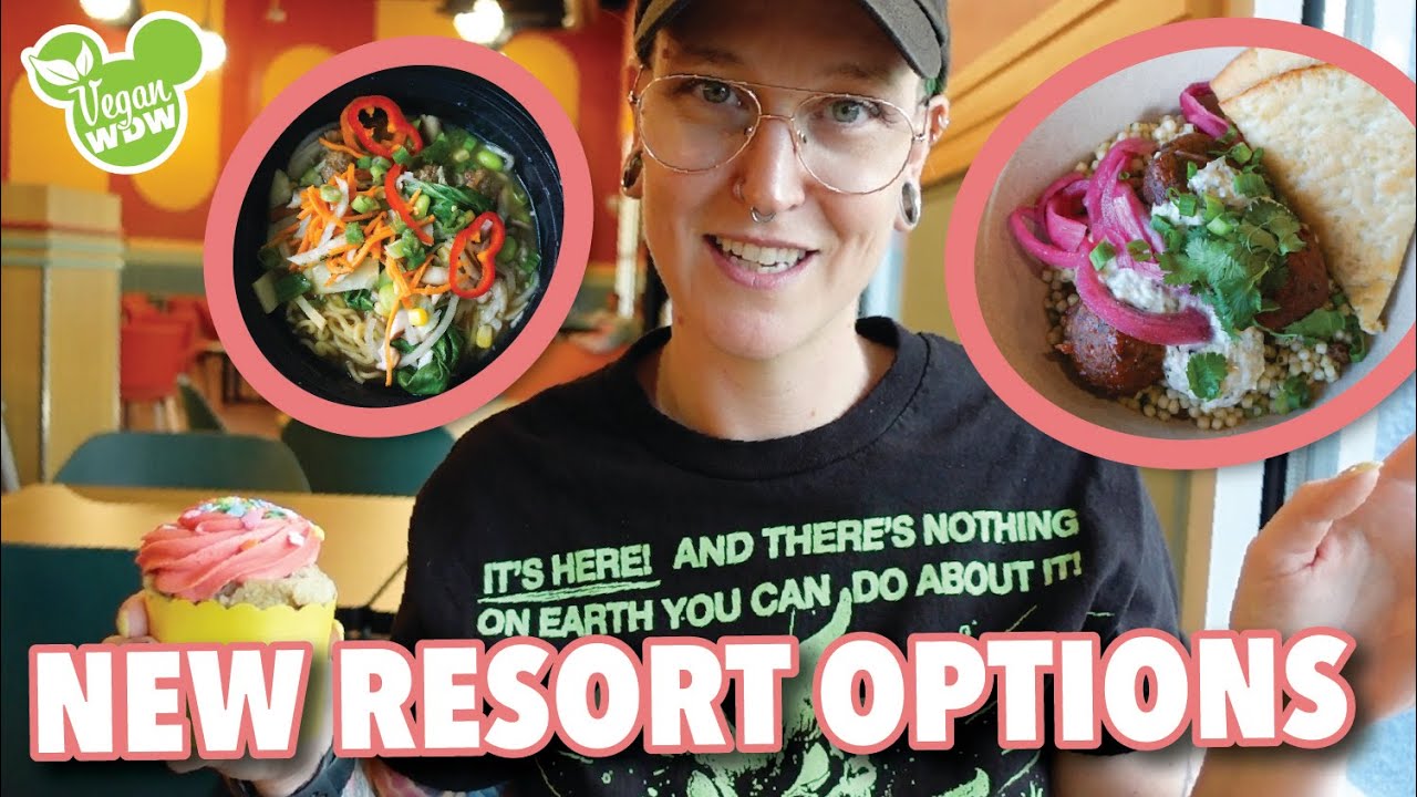 Three Brand New Vegan Options at Walt Disney World Resorts!