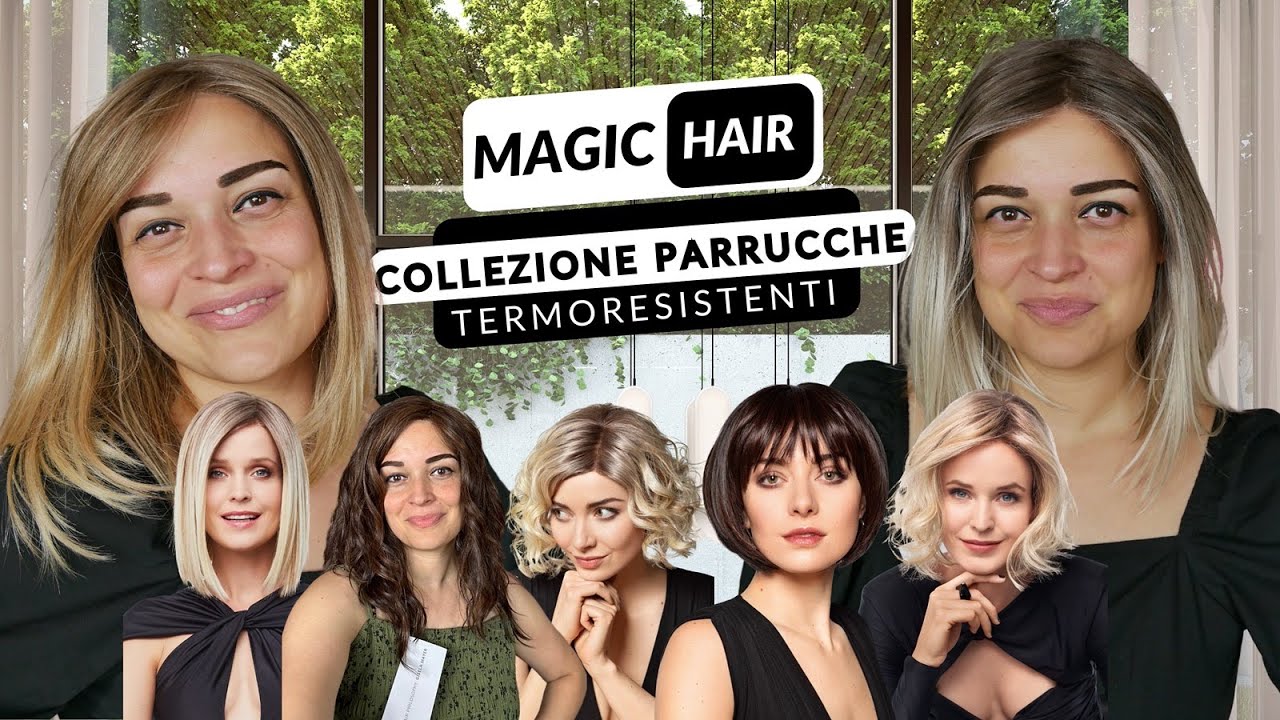 9 #parrucche #wigs termoresistenti della collezione Magic di Gisela Mayer