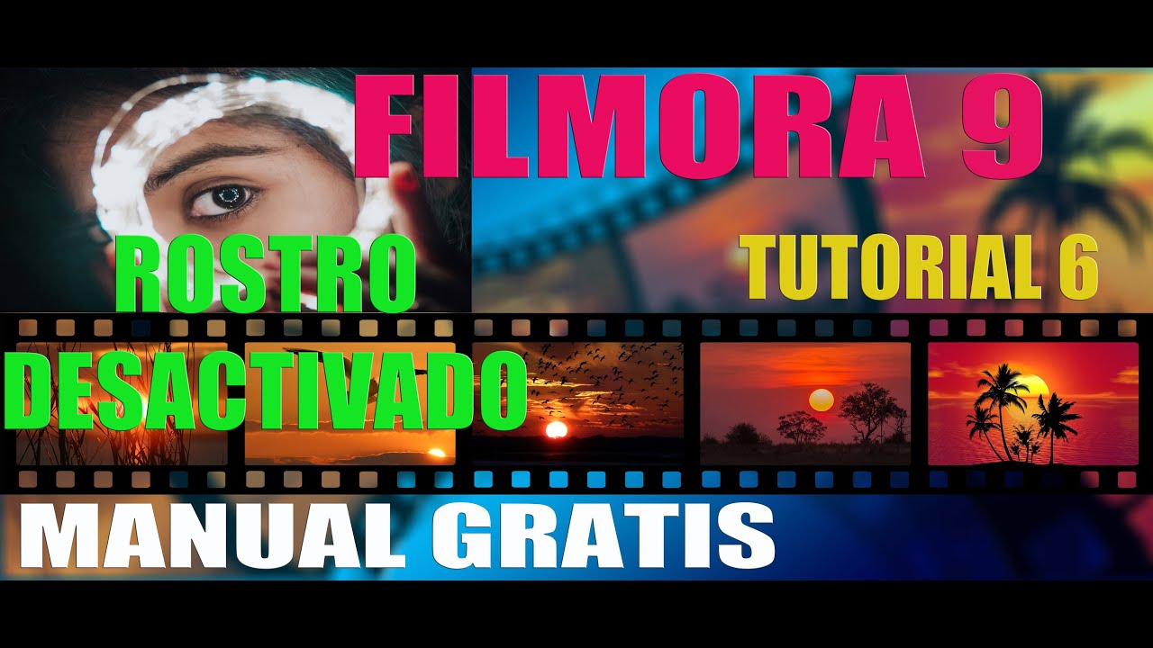 Wondershare Filmora 9 Sesión 6 Rostro Desactivado y Zoom de Acercamiento