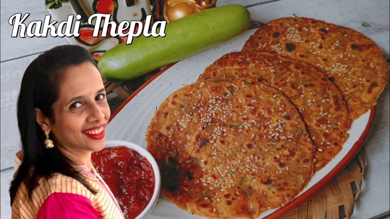 |Kakdi Thepla|Healthy Cucumber Thepla|Gujrati Thepla Recipe|ककड़ी थेपला|Dilse Foodie Re|