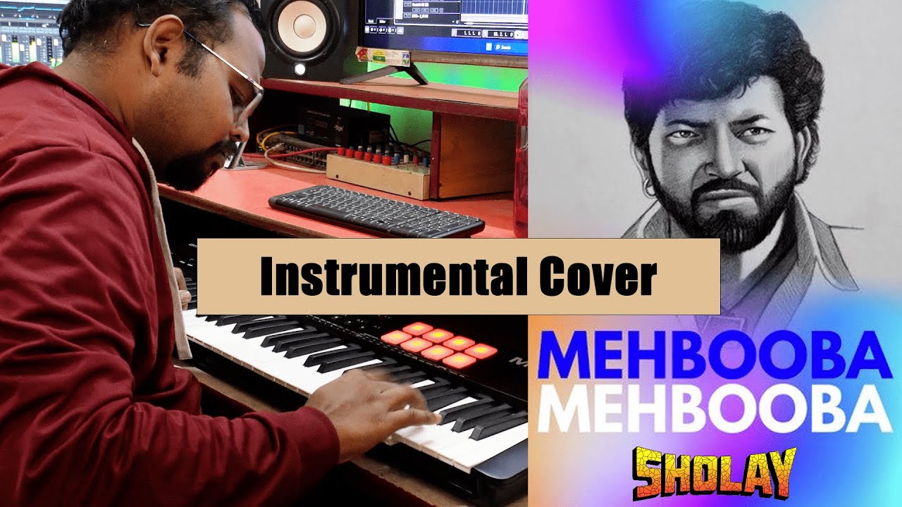 Mehbooba Mehbooba Instrumental Cover | R.D Burman | Instrumental | Keyboard Cover | Sholay (1975)