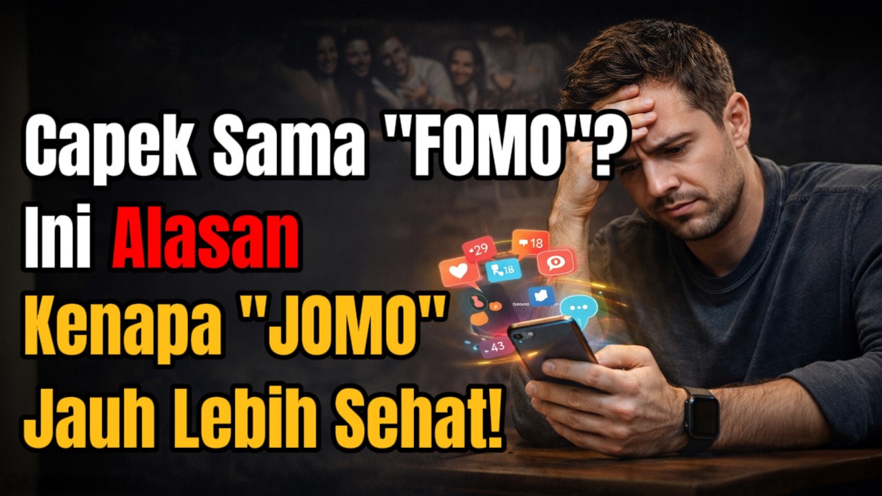 FOMO Itu Bukan Salah Kamu, Ini Logika JOMO yang Jarang Dibahas