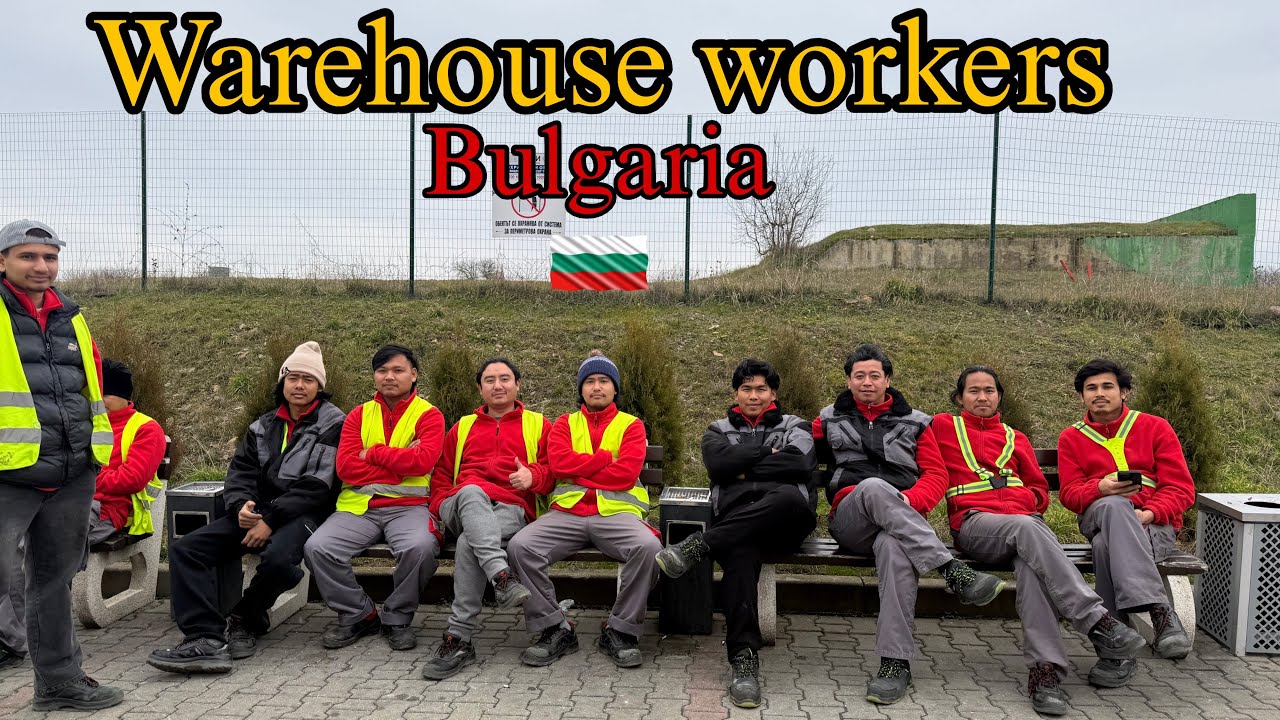 Warehouse workers || life in Bulgarian warehouse || Mausam Kunwar 