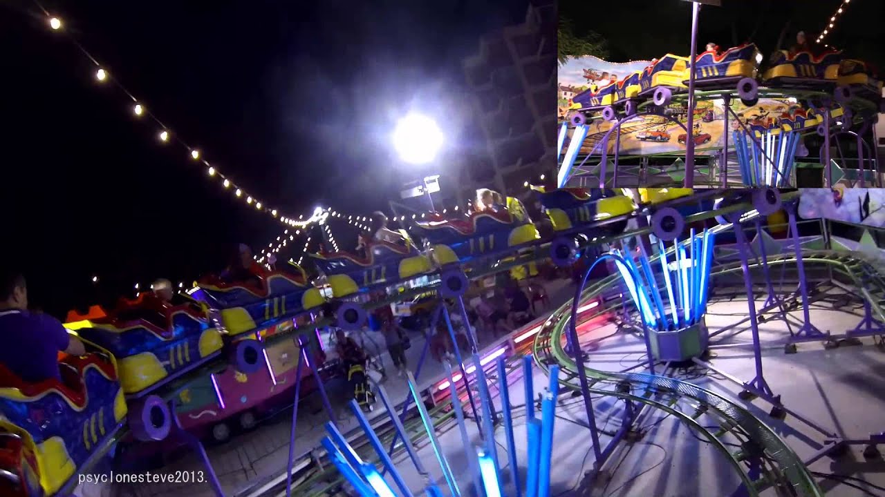 Kiddie Coaster Marathon in Salou,  ( Monta&ntilde;a Rusa Infantil) !