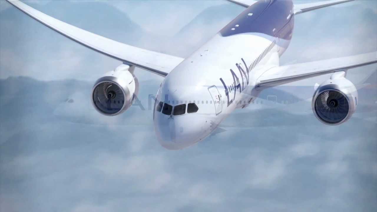 LAN Airlines Boeing 787 Video