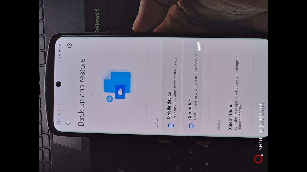 Backup - Reset - Restore on Xiaomi phone ( Tutorial ), Cara untuk backup dan Restore