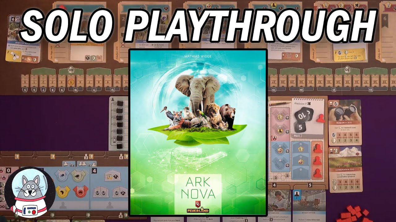 Ark Nova - Solo Playthrough