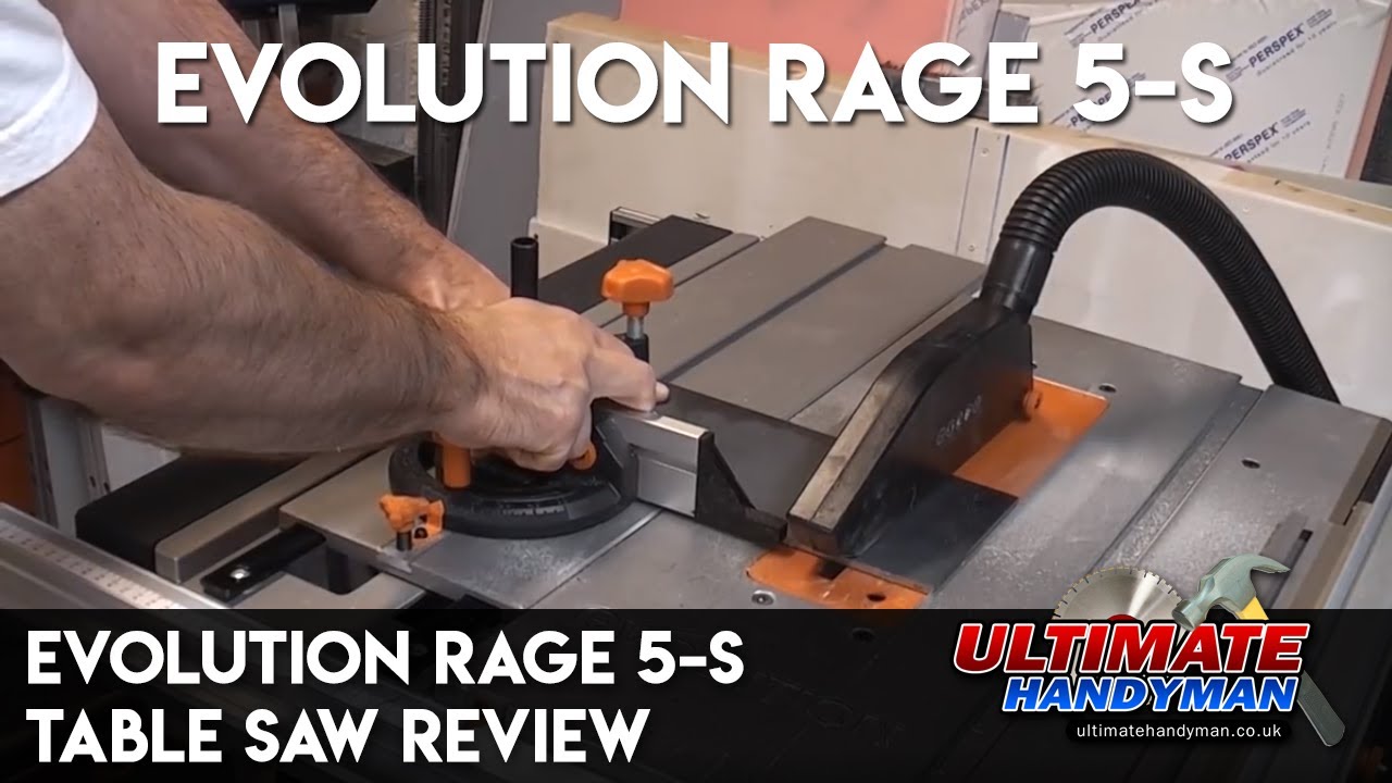 Evolution Rage 5-S table saw review