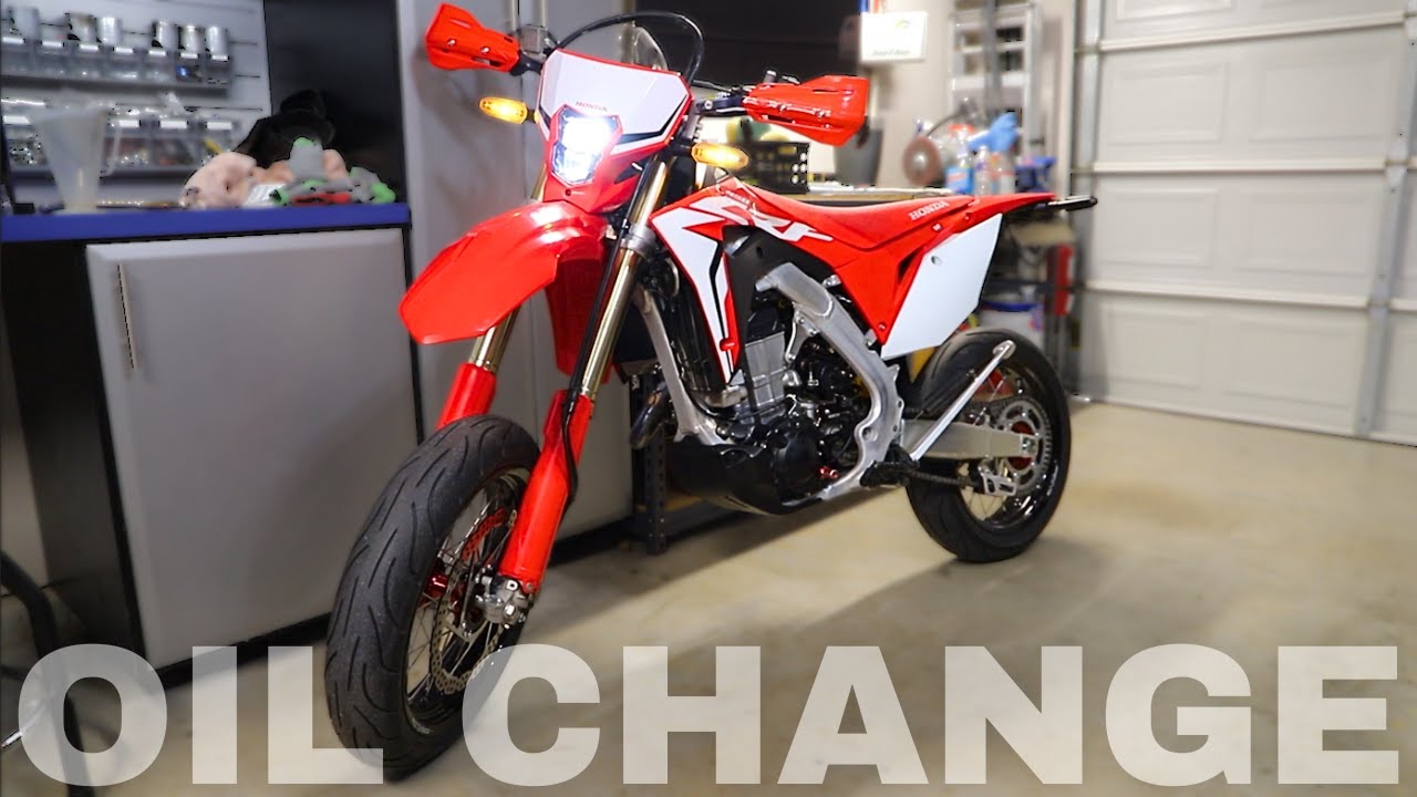 CRF450L/RL Oil Change Tutorial