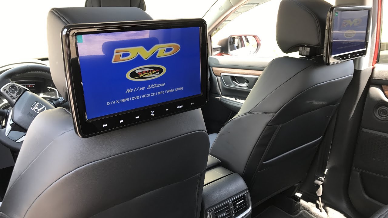2017 Honda CRV - Headrest DVD Players