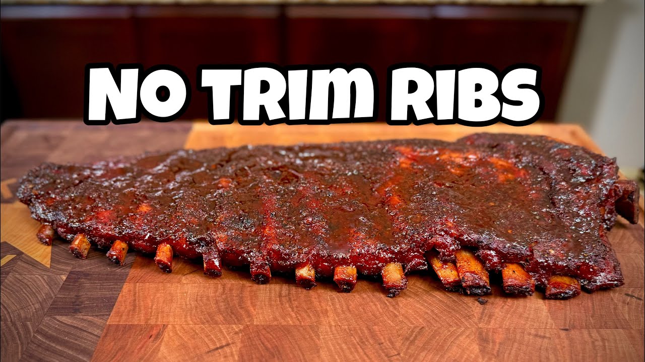 I Didn't Trim These Ribs Before Smoking Them And This Happened - Smoked Ribs Recipe