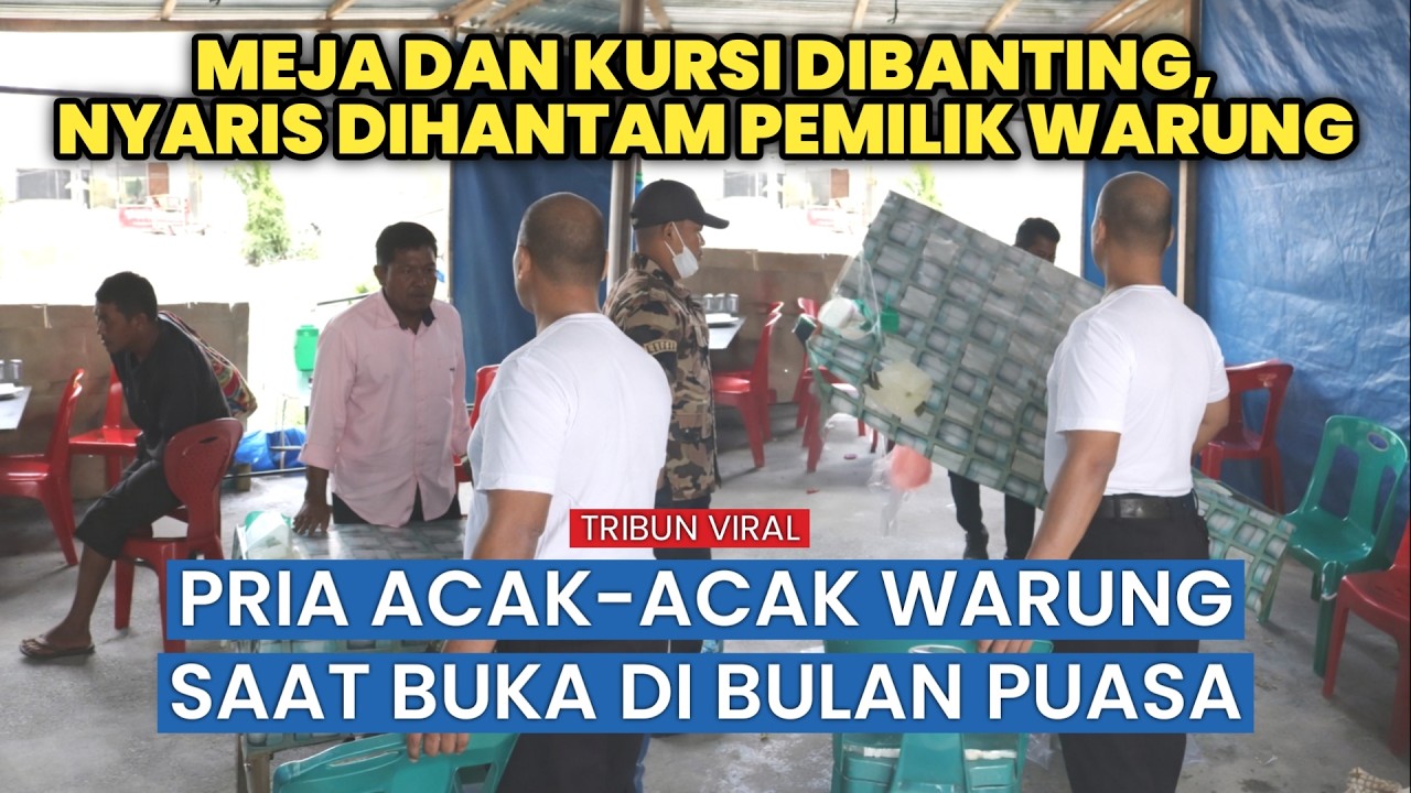 Viral, Warung di Aceh ini Nekat Buka Siang Hari di Bulan Puasa, Pengunjung Tercyduk hingga Kabur