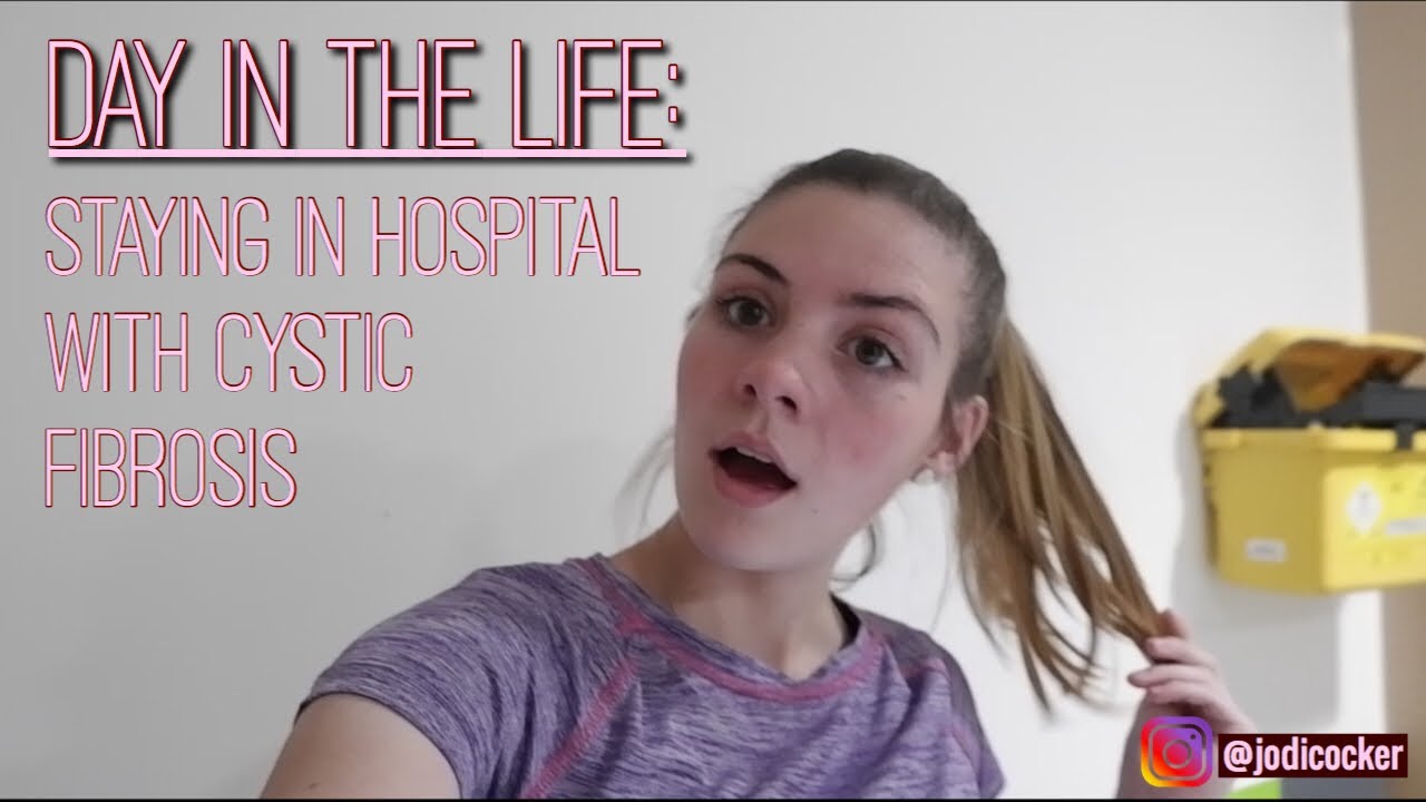 STAYING IN HOSPITAL WITH CYSTIC FIBROSIS | DAILY VLOG