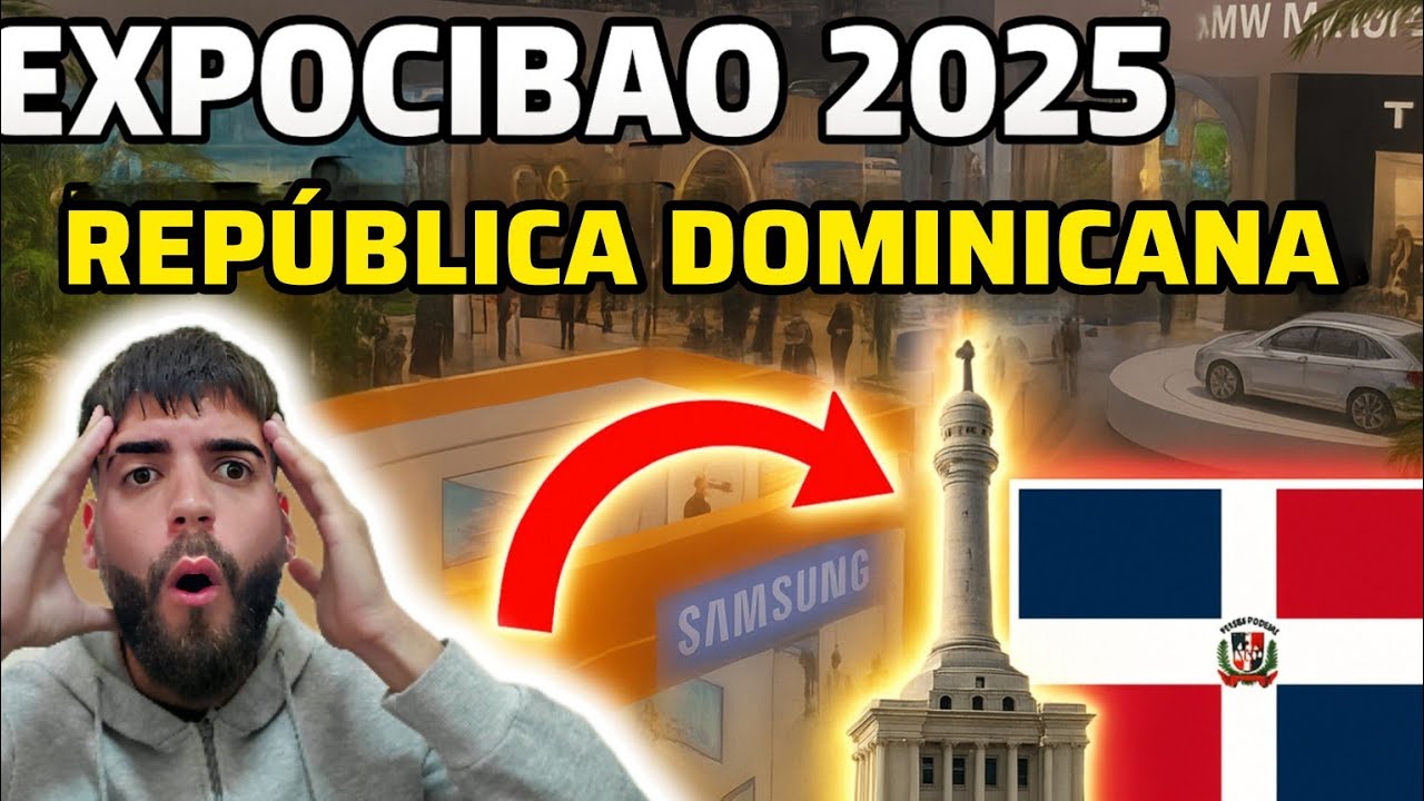CUBANO 🇨🇺 ALUCINA!!! REACCIONANDO A LA FERIA COMERCIAL MÁS GRANDE DE REPÚBLICA DOMINICANA 😱🇩🇴📈
