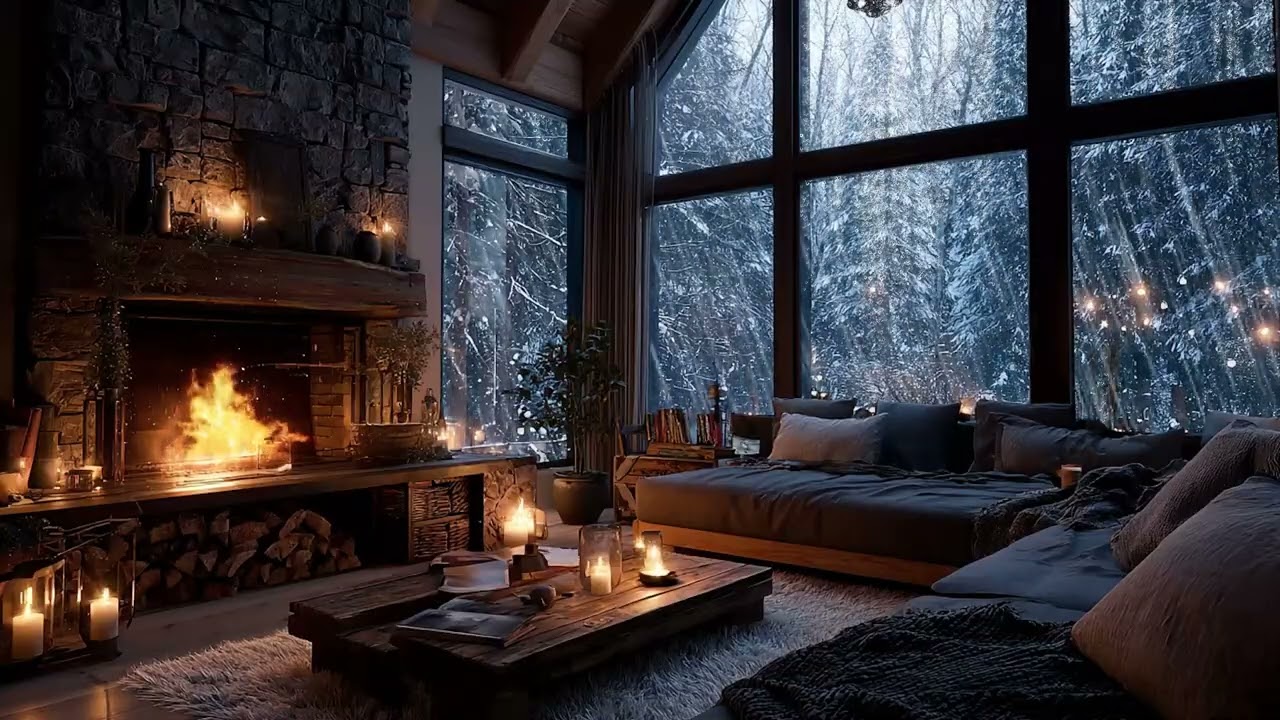Night Rain & Piano Music – Relaxation, Deep Sleep and Calm Atmosphere