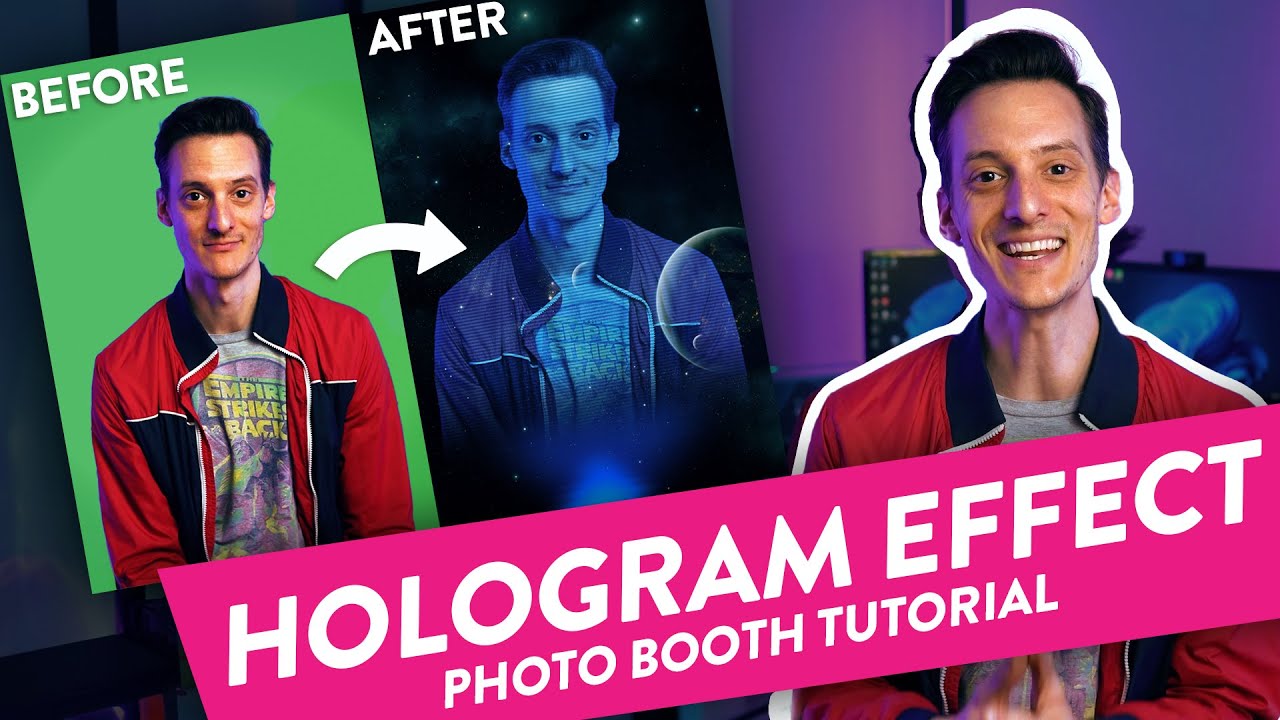 Create a Star Wars Hologram with your photo booth!