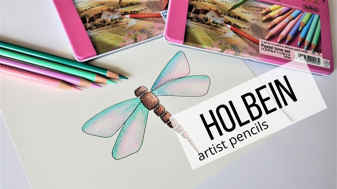Holbein Artist Colored Pencils: First Experience