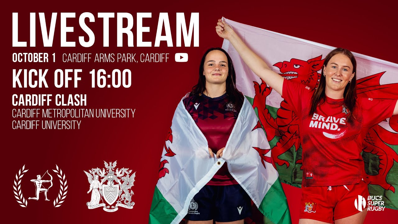 Cardiff Met vs Cardiff | Women's BUCS Super Rugby | Round 1