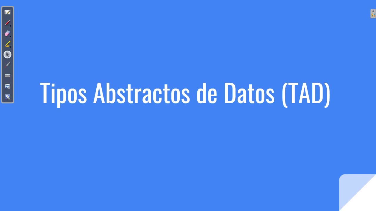 Tipos de Datos Abstractos (TAD)