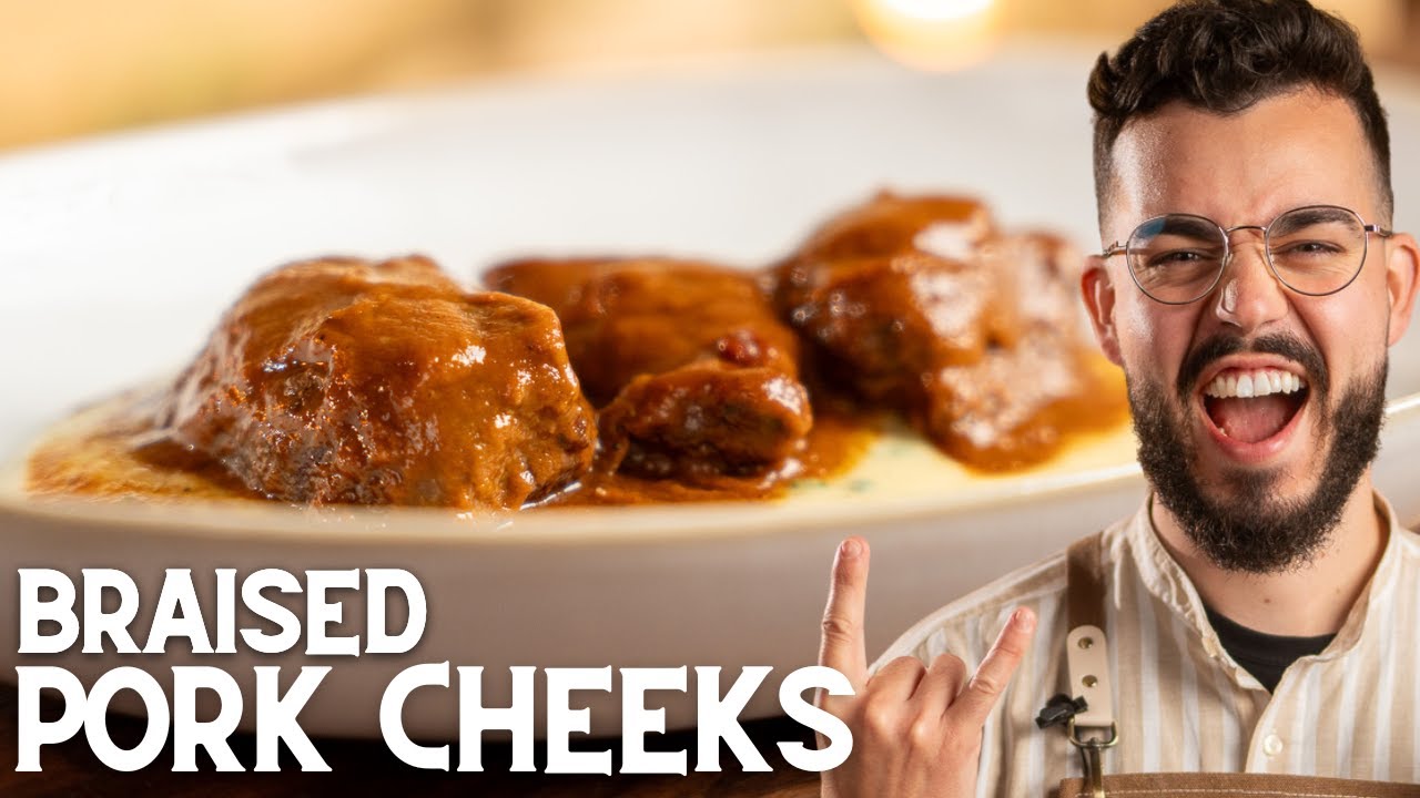 The BEST Braised PORK CHEEKS Ever!
