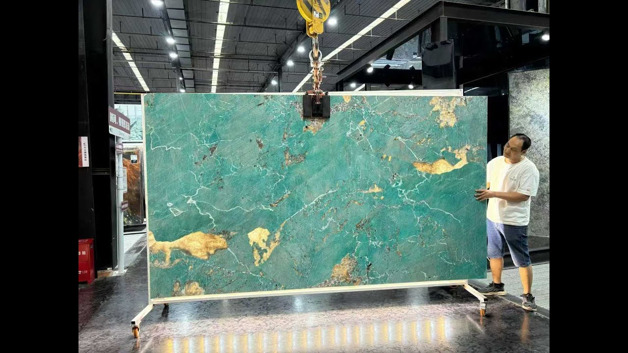 Amazonite Quartzite Stone for interior works