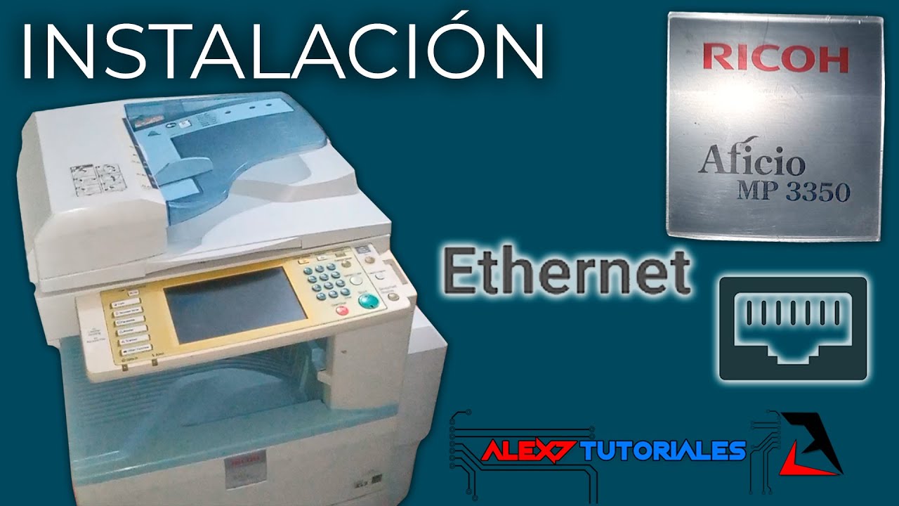 Instalar RICOH MP3350 [ETHERNET]