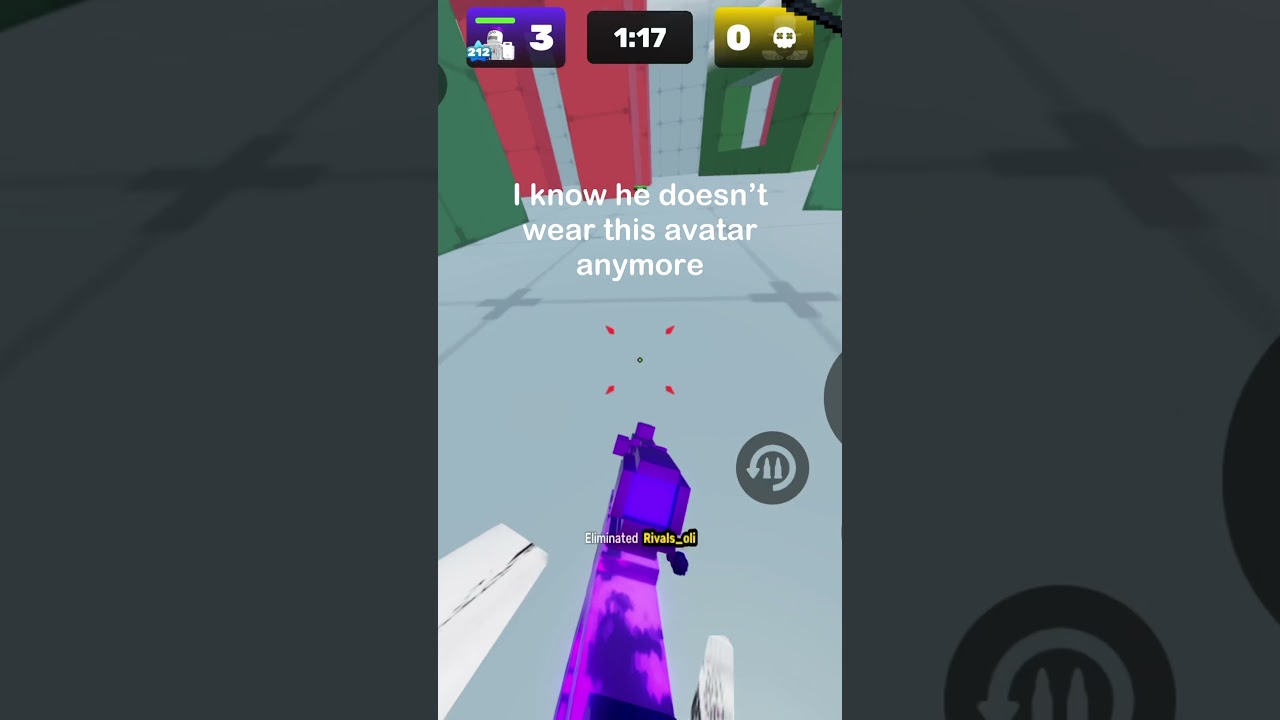 Roblox rivals clips, but my avatar is different Youtubers