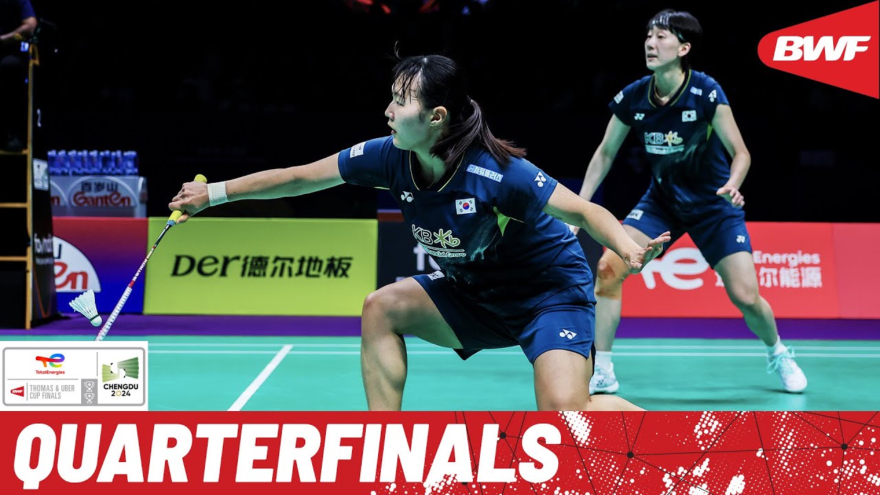 BWF Uber Cup Finals 2024 | Chinese Taipei vs. Korea | QF