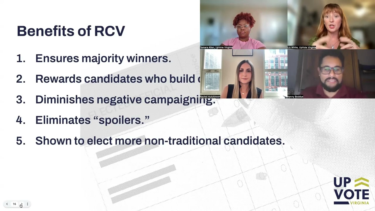 WEBINAR: Ranked Choice Voting in the Prince William area