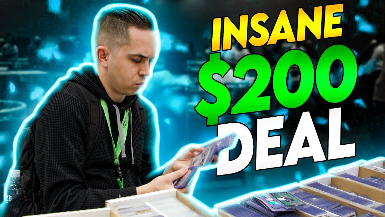 The BEST $200 I've EVER Spent on Sports Cards! 🤯 Dallas Card Show Vlog: Day One