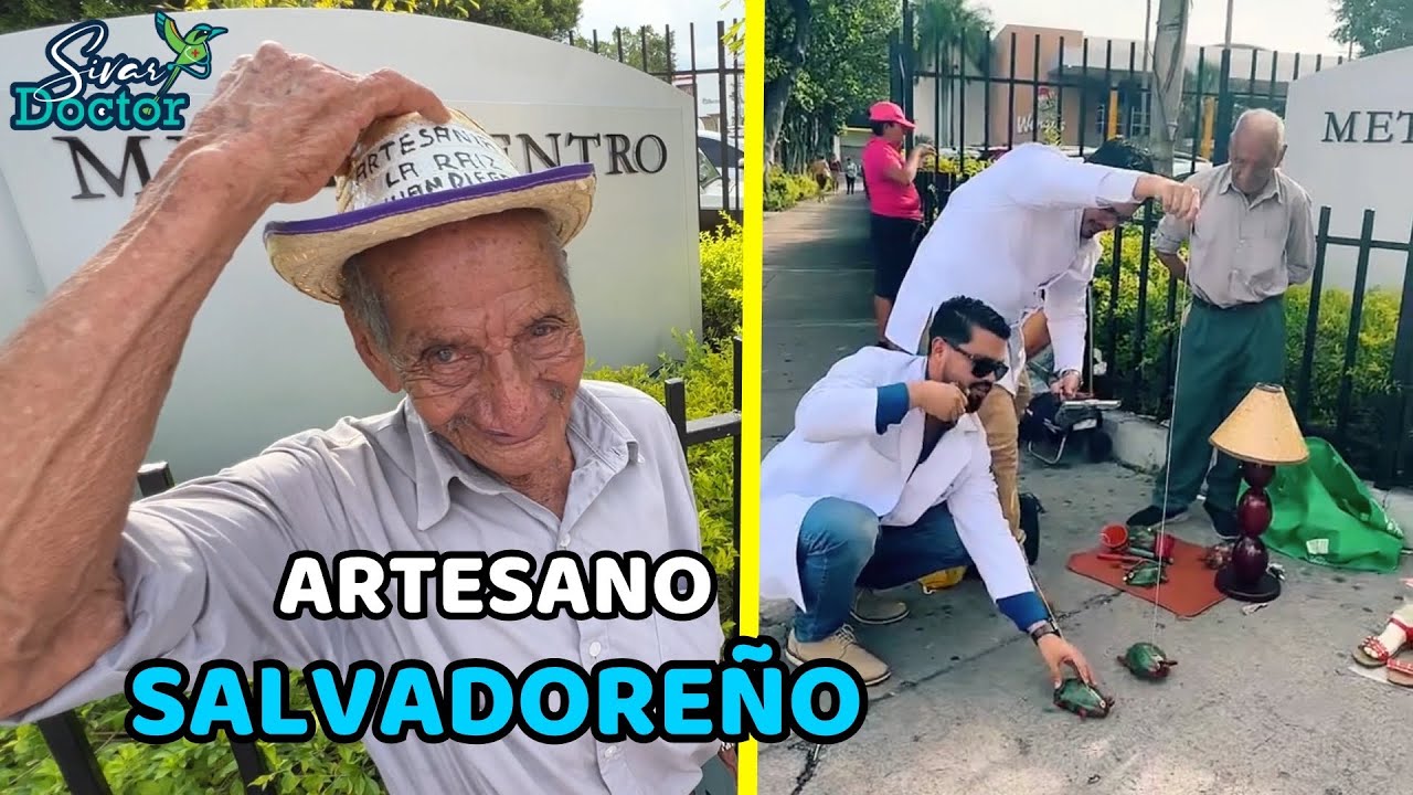 INCREIBLE SALVADOREÑO de 97 AÑOS / LE COMPRAMOS TODA SU VENTA.