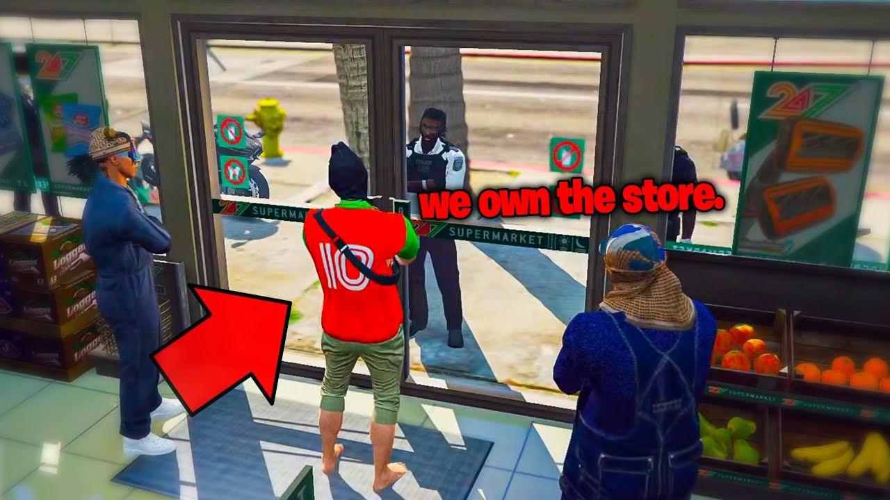 British Squeak Robs A Store.. Instantly Regrets It ft. BIG BUBBA GTA 5 RP