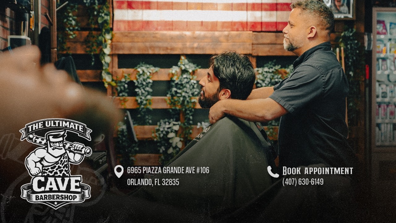 Step Into The Ultimate Cave Barbershop & Feel the Difference