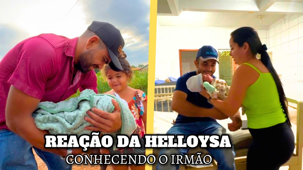 MEU DINDO E MINHA IRMÃ MIM VENDO PELA PRIMEIRA VEZ @casalwk2279 