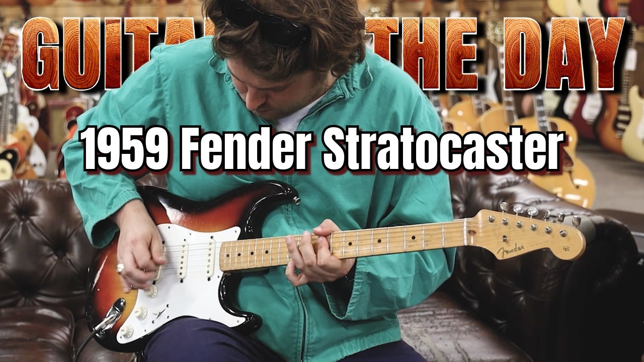 Fender Stratocaster 1959 года | Гитара дня