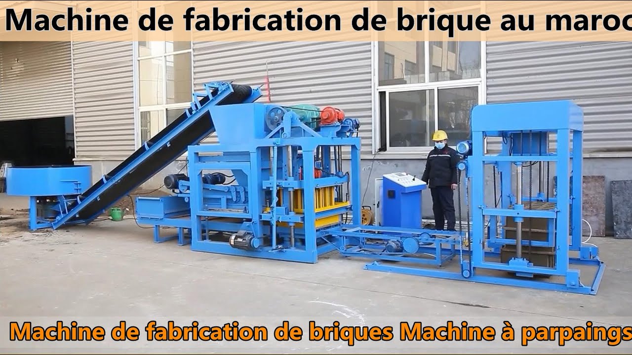 GM4-25 machines à fabriquer des briques, machine a briques