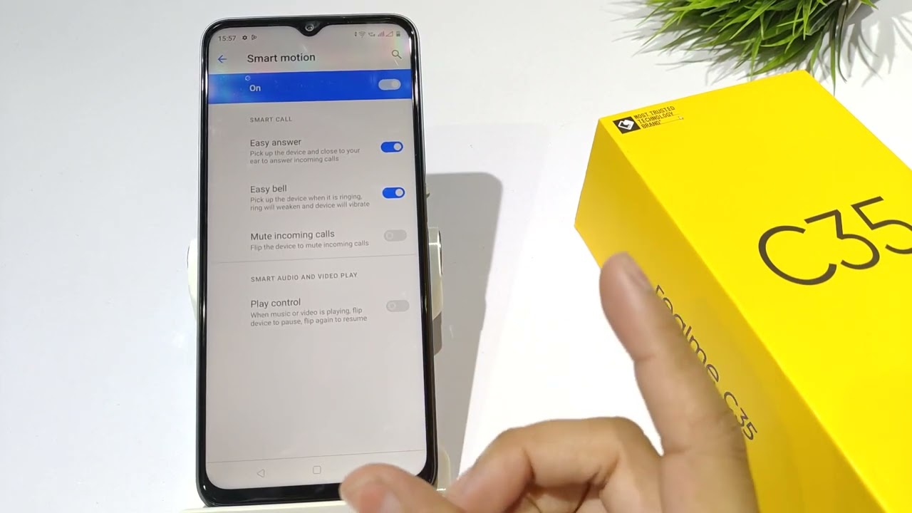 How to Use Smart Motion in realme c35,c33 | Smart Motion kaise Lagaye | Smart Motion Settings