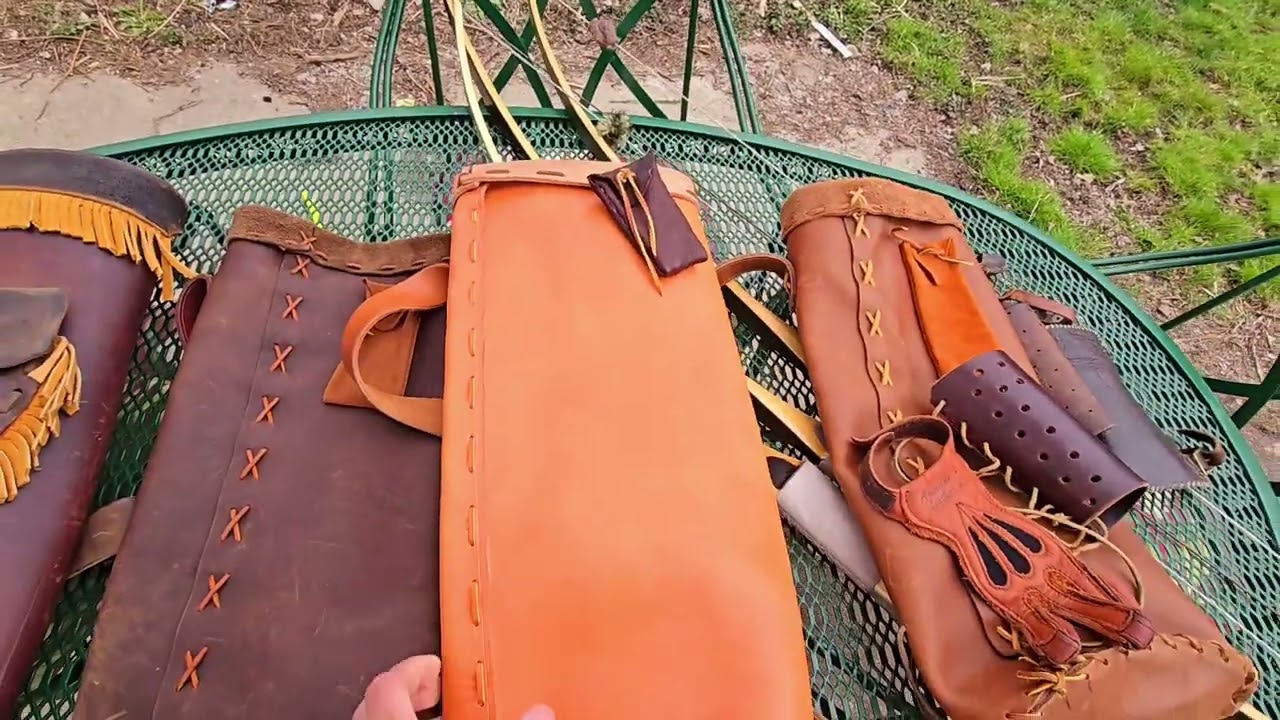 Hill Style Back Quivers Traditional Archery