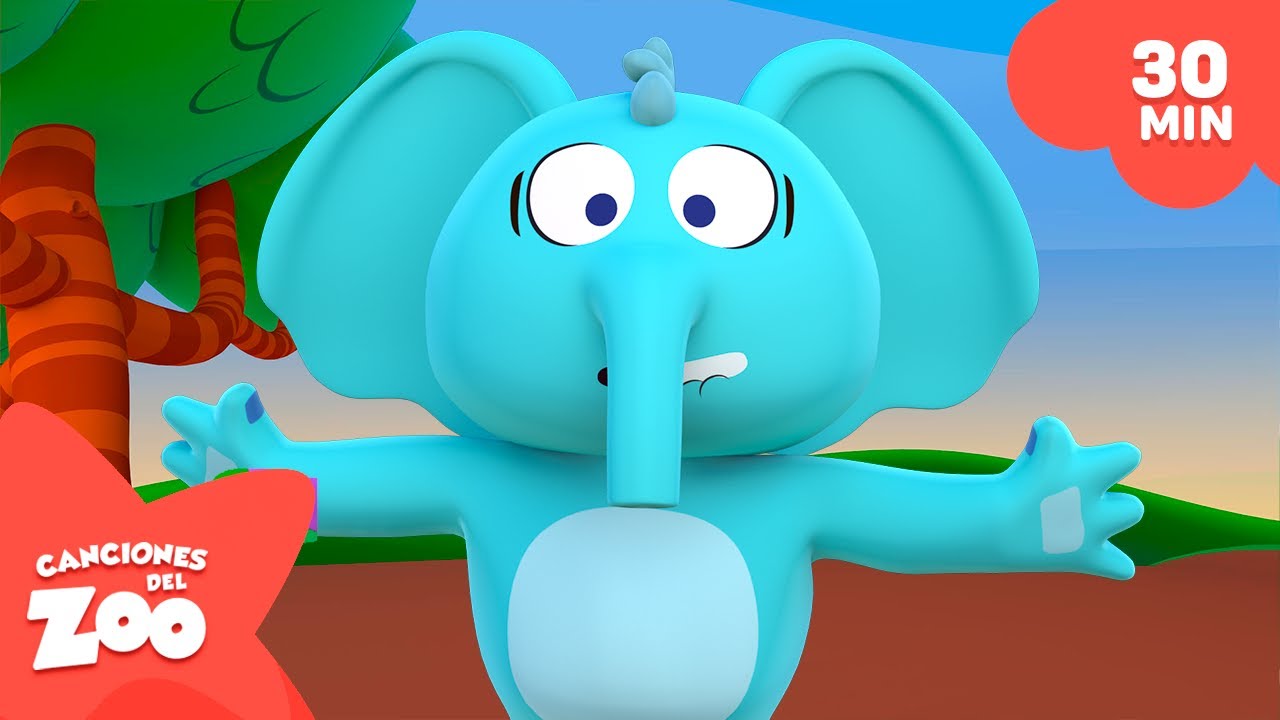 Me pica la espaldita | Canciones del Zoo 🐵 Canciones Infantiles (30 MIN) | El Reino Infantil